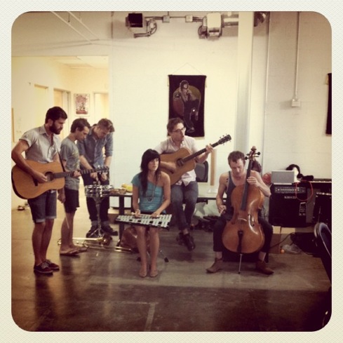 Kopecky Family Band perform at Topspin HQ